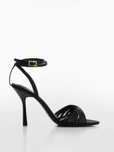 MANGO Mid-Top Stiletto Heels