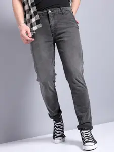 The Indian Garage Co Men Slim Fit Clean Look Stretchable Jeans