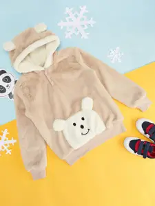 YU by Pantaloons Boys Hooded Cotton Woven Jacket