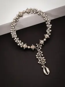 PANASH Silver-Plated Bangle Style Bracelet