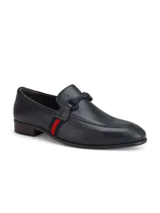 ROSSO BRUNELLO Men Leather Formal Slip On Shoes