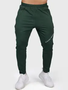 FUAARK Men Slim-Fit Mid-Rise Antimicrobial Joggers