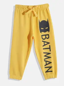 Eteenz Boys Premium Cotton Mid-Rise Batman Printed Joggers