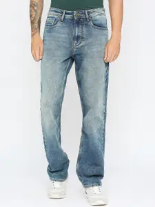 Being Human Men Mid Rise Clean Look Heavy Fade Jeans