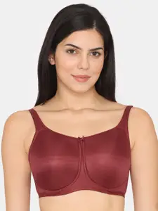 Zivame Full Coverage Non Padded Minimizer Bra With All Day Comfort