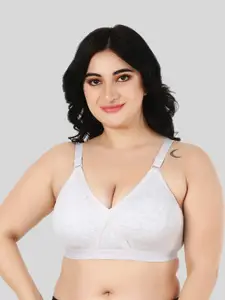 FUNAHME Non Padded Full Coverage All Day Comfort Cotton T-shirt Bra