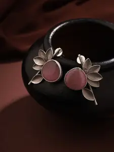 Priyaasi Pink Studs Earrings