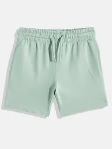 NEXT Boys Solid Pure Cotton Shorts