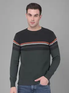 COBB Striped Acrylic Pullover Sweater