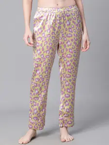 Oxolloxo Relaxed-Fit Straight-Leg Printed Lounge Pants