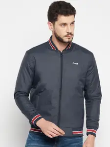 Camey Lightweight Mock Collar Bomber Jacket