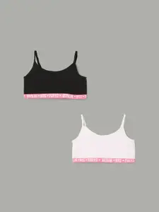 Fame Forever by Lifestyle Multicoloured Cotton Bralette Top