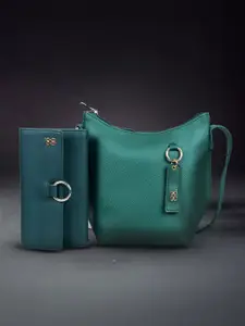 Baggit PU Shoulder Bag With Wallet