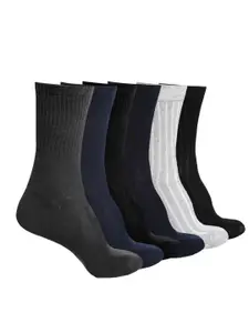 CRUSSET Men Pack Of 6 Patterned Loafer Socks