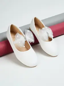 Fame Forever by Lifestyle Girls Bow Detailed Ballerinas