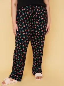 max Printed Pure Cotton Mid Rise Lounge Pant