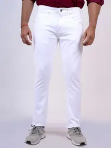 Pontiac Men Mid-Rise Clean Look Cotton Jeans
