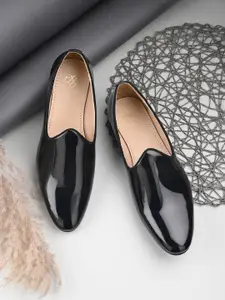 House of Pataudi Men Lightweight Formal Slip -On Shoes