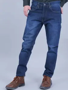 BLUEBIRD Men White Classic Slim Fit Stretchable Jeans