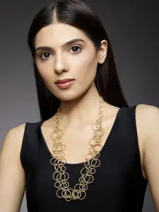 Rhea Claire Rhodium-Plated Necklace