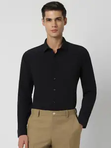 Van Heusen Slim Fit Checked Pure Cotton Formal Shirt