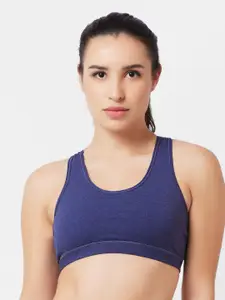 Candyskin Full Coverage Cotton Workout Bra With All Day Comfort