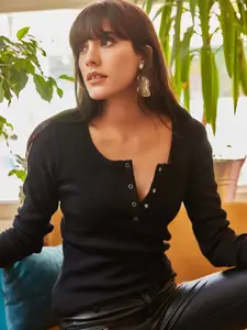 Olalook Round Neck Cotton Top