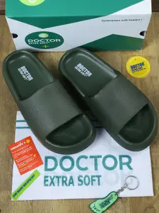 DOCTOR EXTRA SOFT Men Ultra Soft Lightweight Rubber Sliders