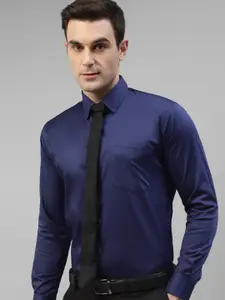 Hancock Original Slim Fit Pure Cotton Satin Formal Shirt