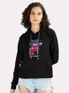 Mad Over Print Graphic Printed Hooded Pullover
