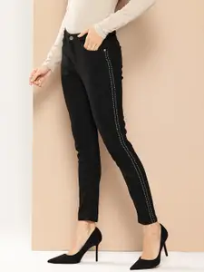 Chemistry Women Skinny Fit High-Rise Embellished Jeans