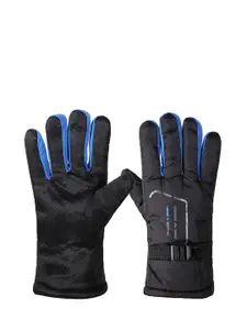 Alexvyan Men Wind & Snow Proof Thermal Soft Winter Protective Riding Gloves