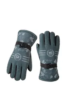 Alexvyan Men Printed  Wind Proof Riding  Gloves
