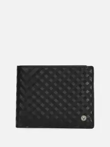 Allen Solly Checked Leather Two Fold Wallet