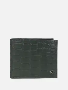 Allen Solly Textured Leather Two Fold Wallet