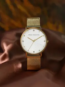 French Connection Women Stainless Steel Straps Analogue Watch FCC01GM