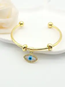 Peora Women Gold-Plated Cuff Bracelet