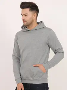 Leotude Long Sleeves Fleece Hood Pullover Sweatshirt