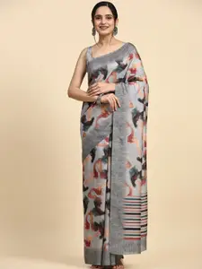 RACHNA Abstract Printed Saree