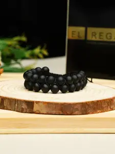 EL REGALO Men Black Bracelet