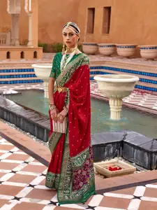 elora Woven Design Patola Saree