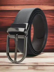 CRUSSET Men Textured Reversible Formal Belt