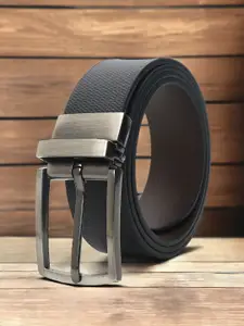 CRUSSET Men Leather Reversible Formal Belt