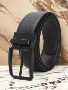 CRUSSET Textured Reversible Formal Belt