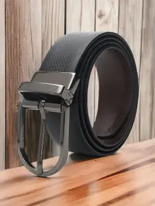 CRUSSET Textured Reversible Formal Belt