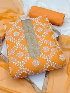 MANVAA Embroidered Unstitched Dress Material