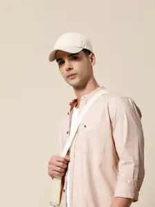Mr Bowerbird Men Premium Tailored Fit Solid Casual Shirt