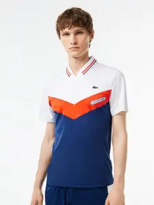 Lacoste Colourblocked Polo Collar Slim Fit T-shirt
