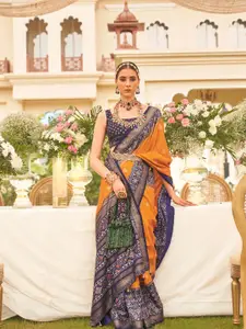 elora Woven Design Printed Designer Zari Saree