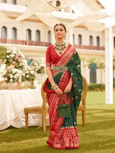 elora Woven Design Printed Designer Zari Saree